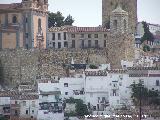 Castillo de la Villa. Muralla Oeste. Torreó Campanario y Muralla Oeste